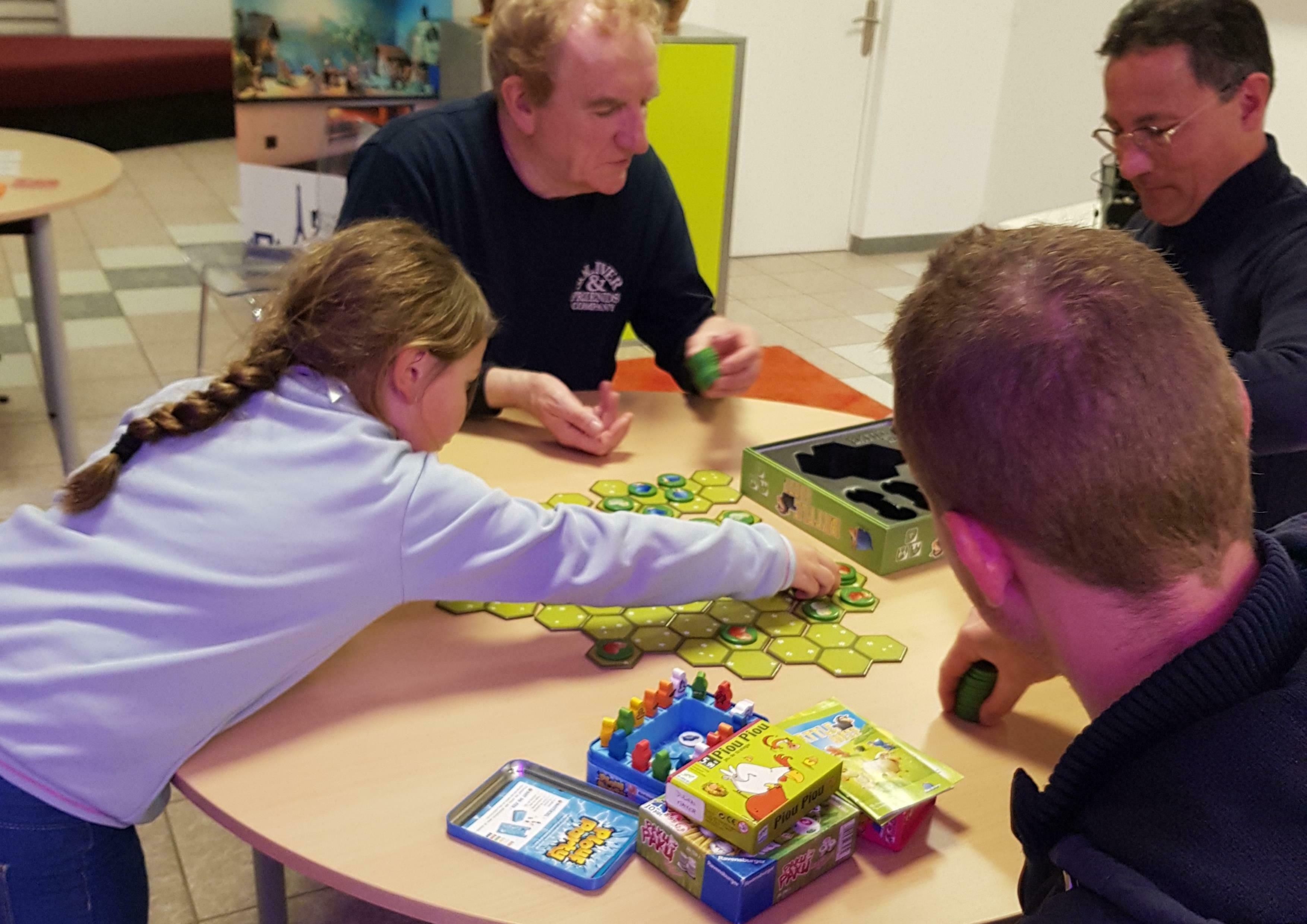 Atelier en famille : animation jeux de société