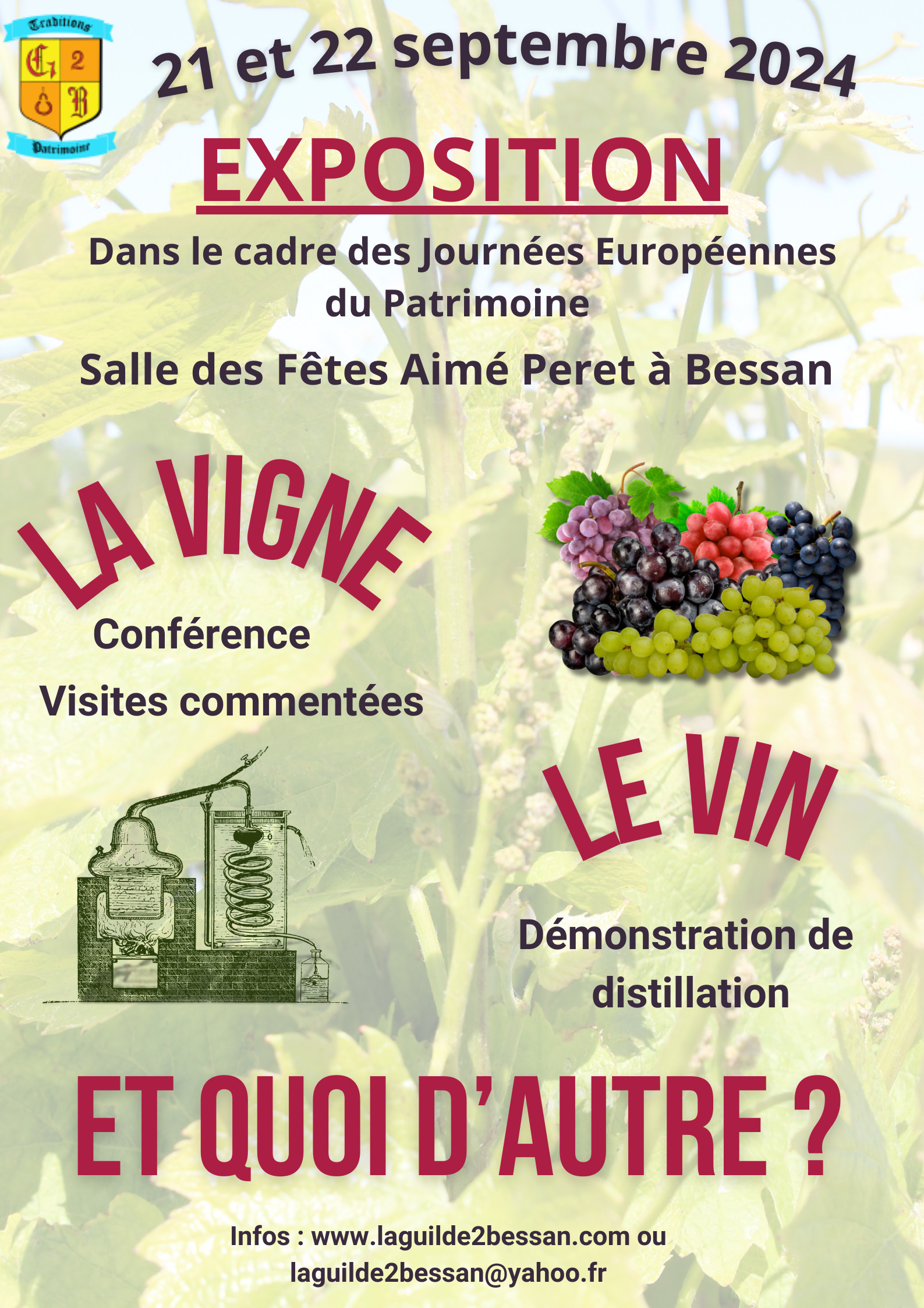 Exposition : « La vigne, le vin et quoi d