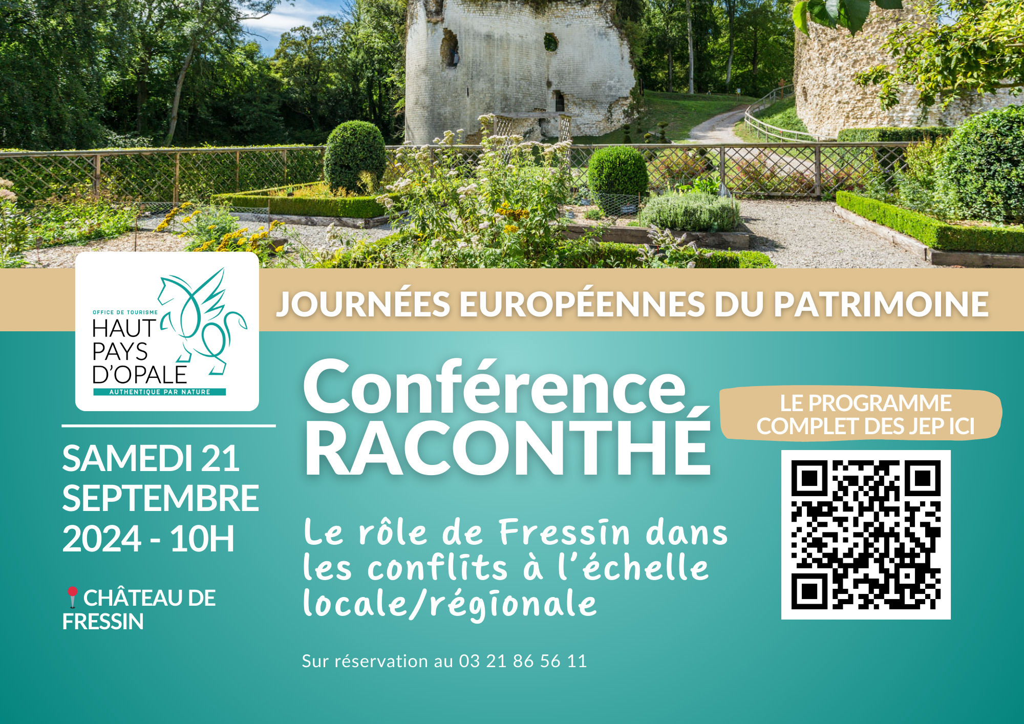 Conférence RACON THÉ Le 21 sept 2024