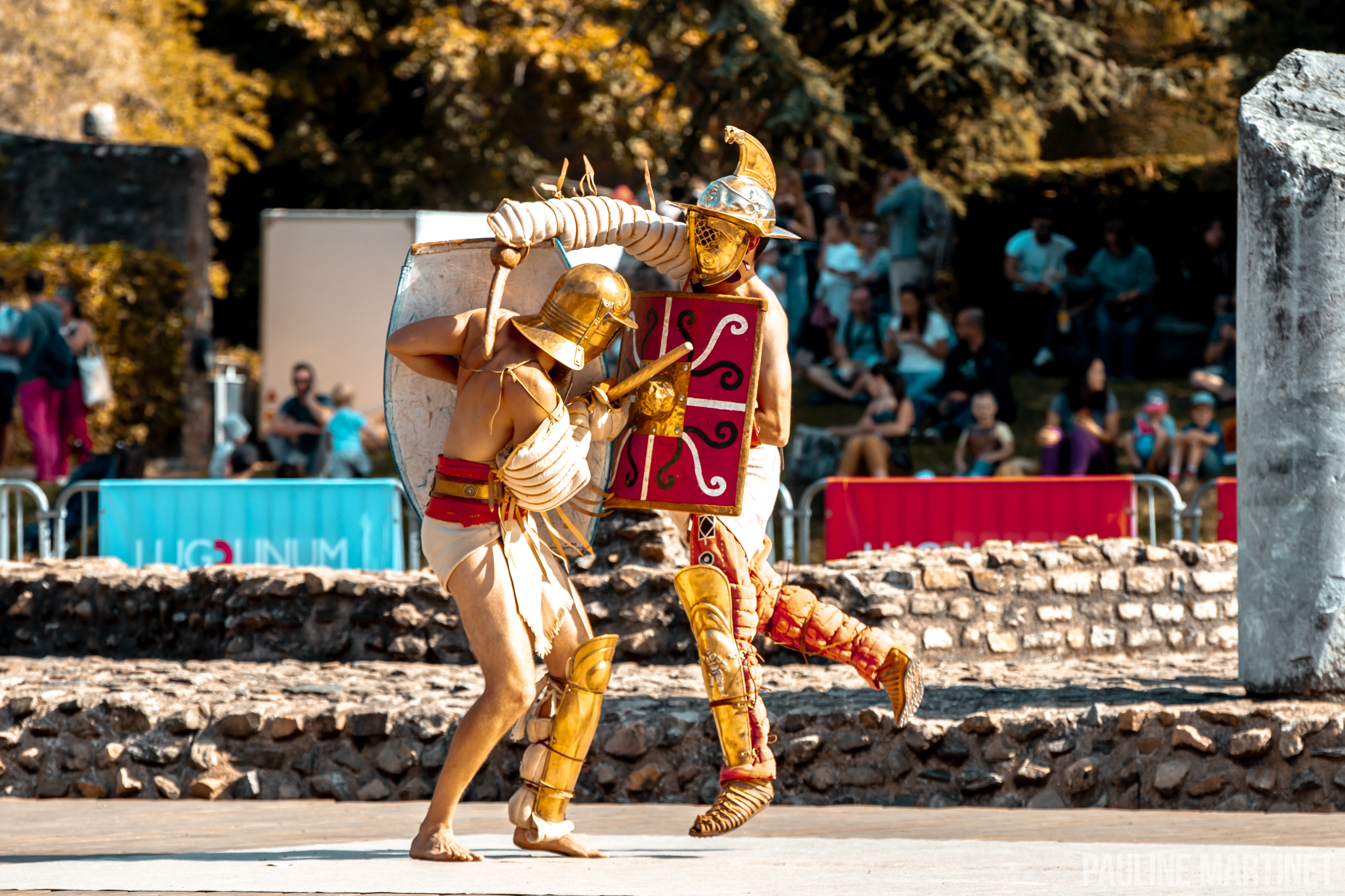 Des gladiateurs à Izernore