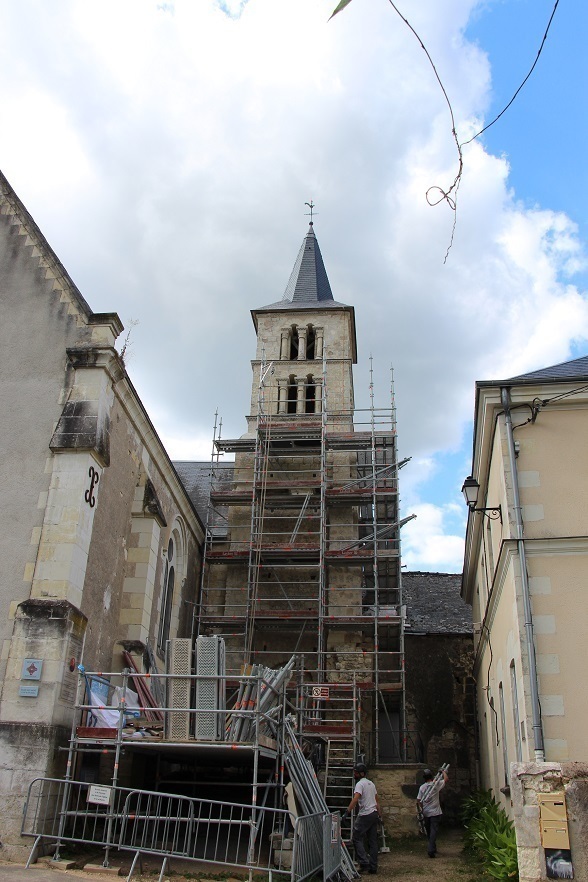 Le chantier de restauration de l