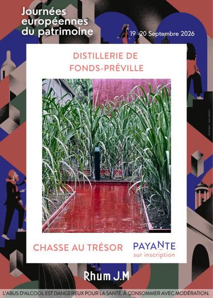 Chasse au trésor à la Distillerie de Fonds-Préville_Rhum J.M