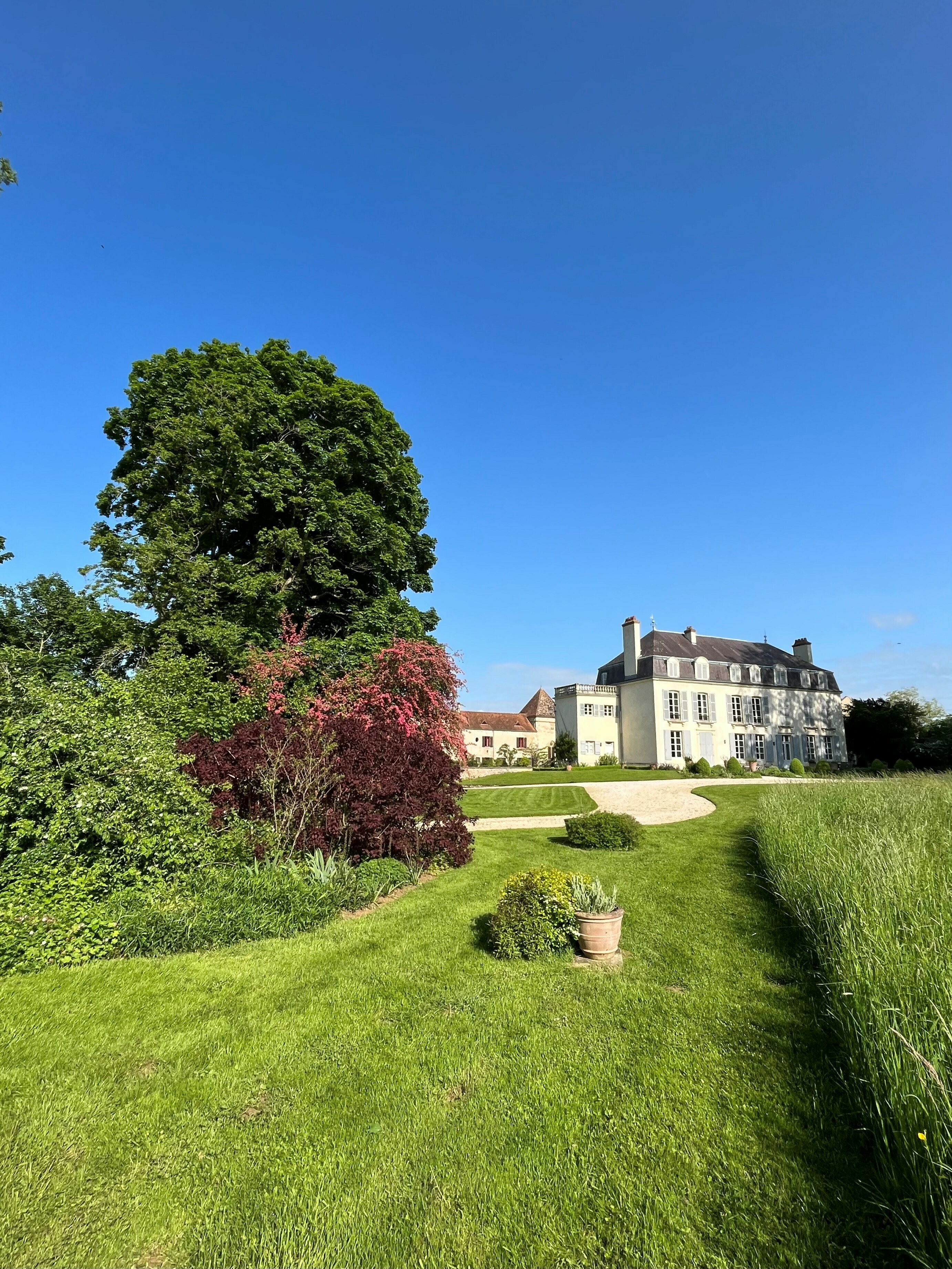 Visite du parc du château de Courterolles