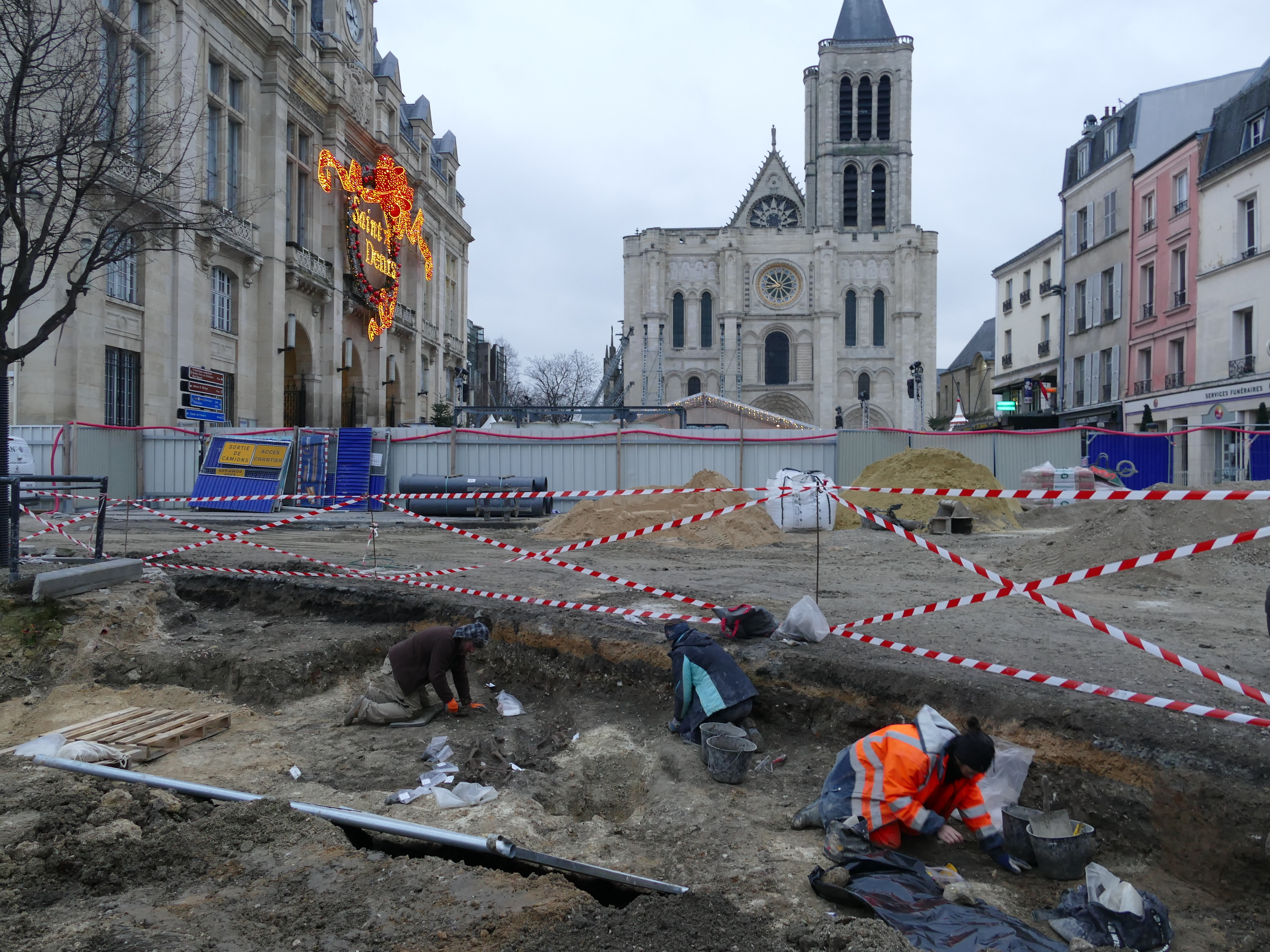 Présentation des fouilles de la place Jean Jaurès Du 21 au 22 sept 2024