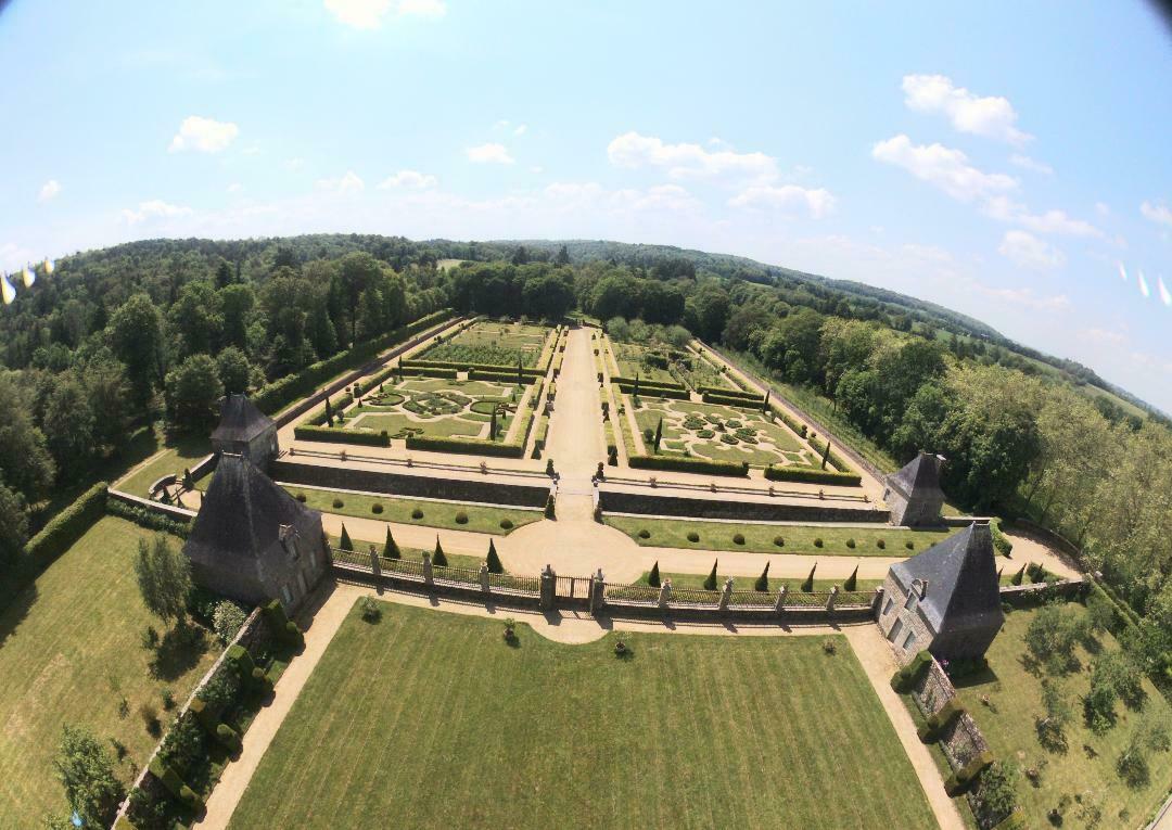 Visite des jardins et parc du Coscro