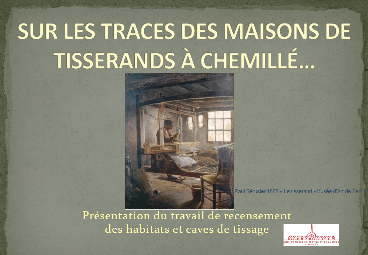 Les maisons de tisserands à Chemillé