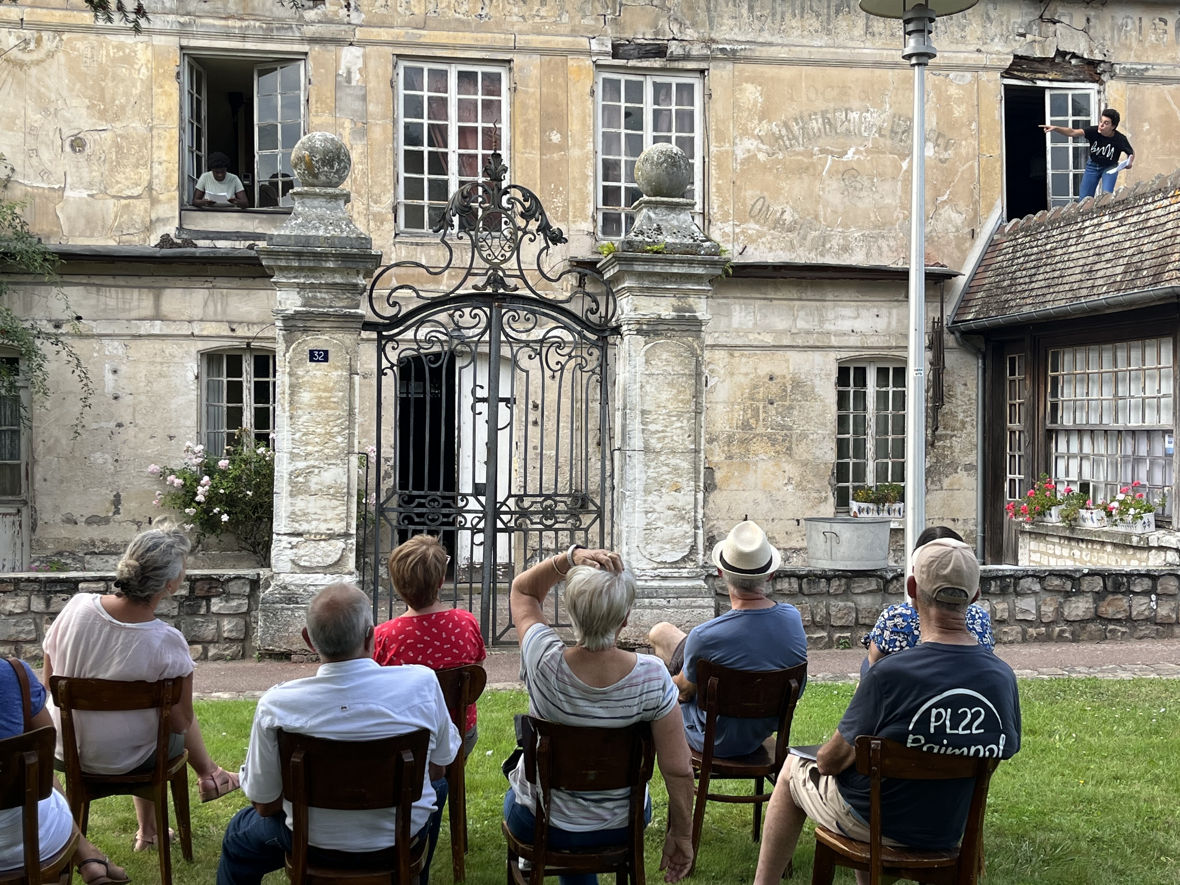 Visite guidée théâtralisée sur façade Le 22 sept 2024