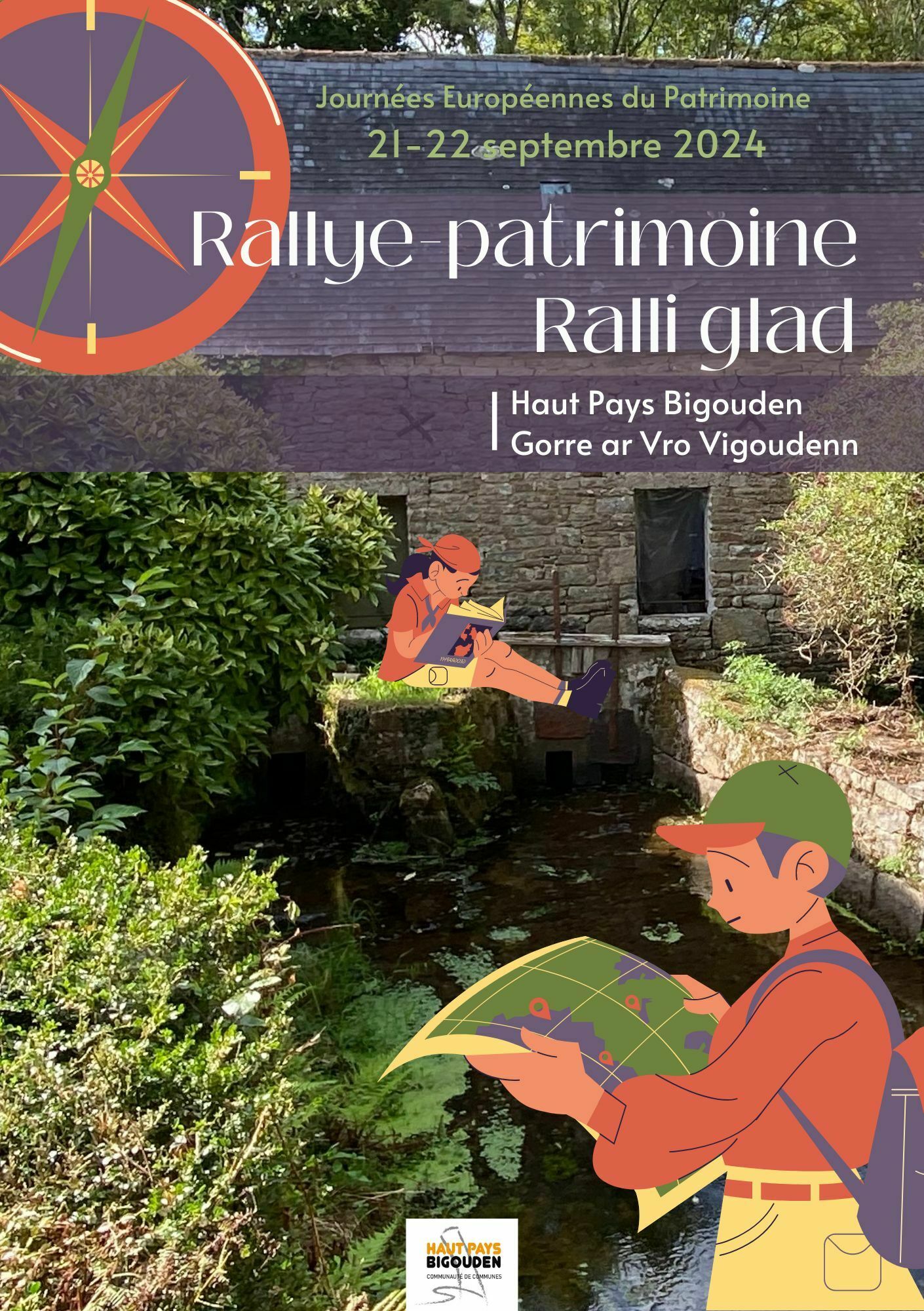 Rallye-patrimoine du Haut Pays Bigouden Du 21 au 22 sept 2024