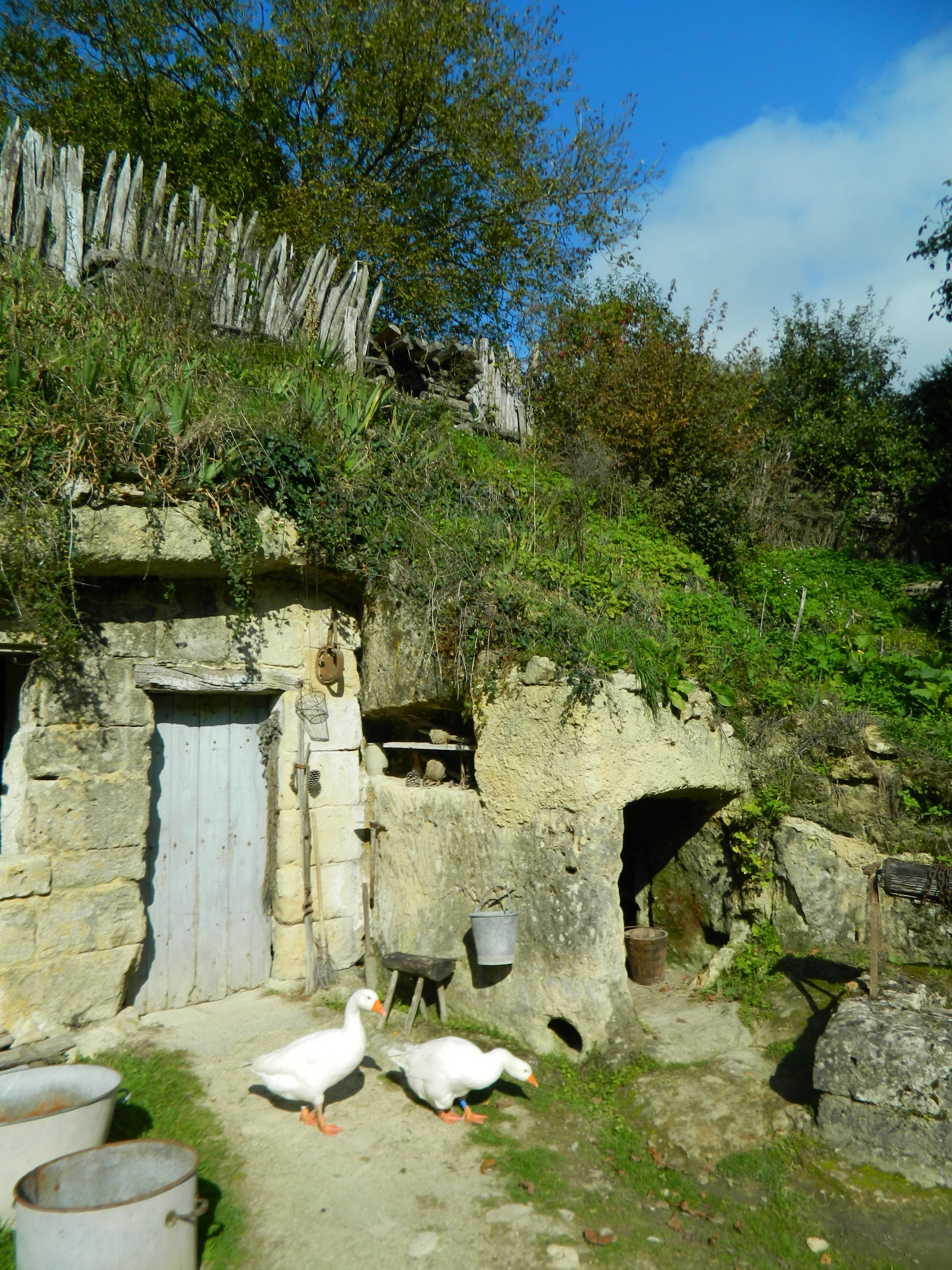 Visite guidée des fermes troglodytiques des Goupillières Du 21 au 22 sept 2024