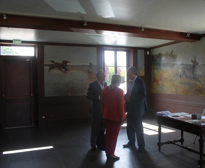 Visite libre de la maison Monier et de ses peintures murales Du 21 au 22 sept 2024