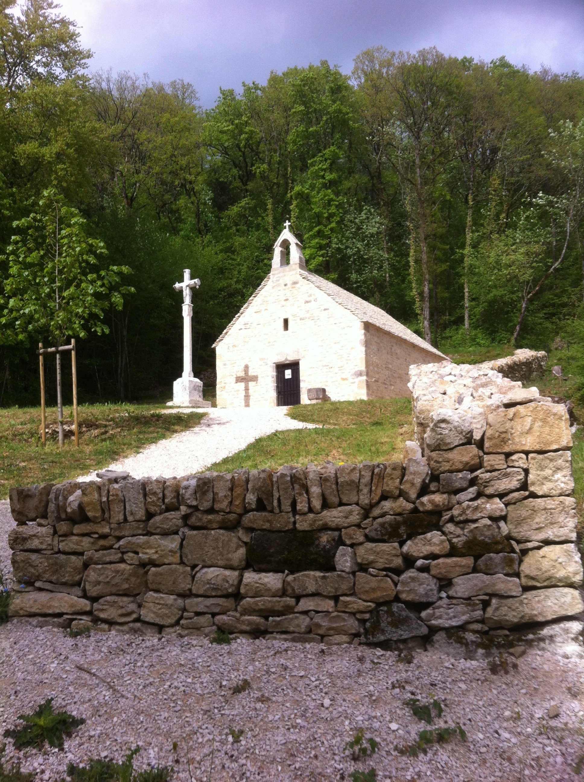 Visite de la chapelle Sainte-Barbe de Villy-en-Auxois