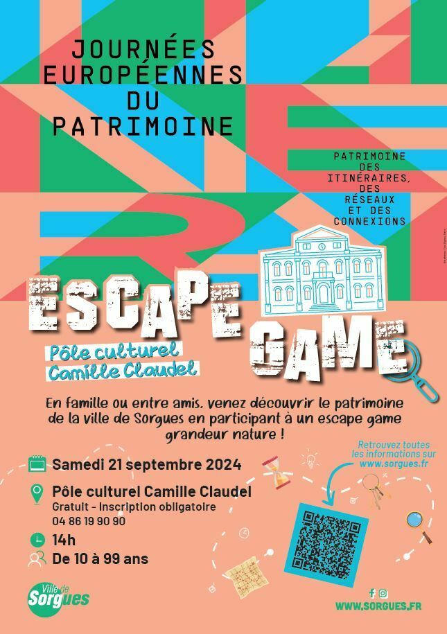 Journées du patrimoine - Escape game