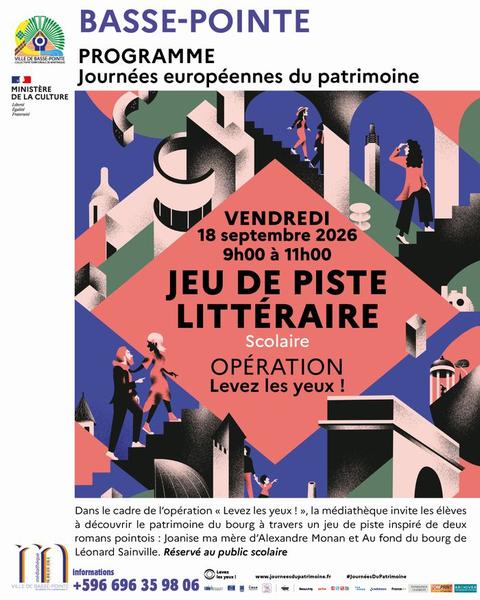 Jeu de pistes littéraire et patrimonial (Scolaires)
