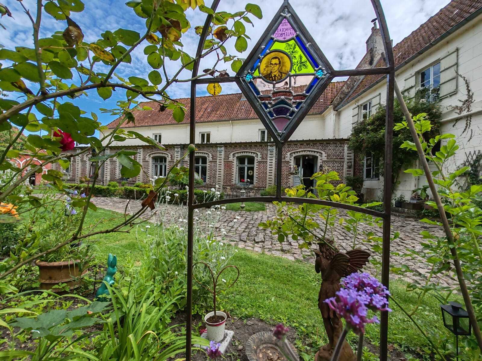 Visite guidée du Manoir Marceau et de son atelier de vitrail