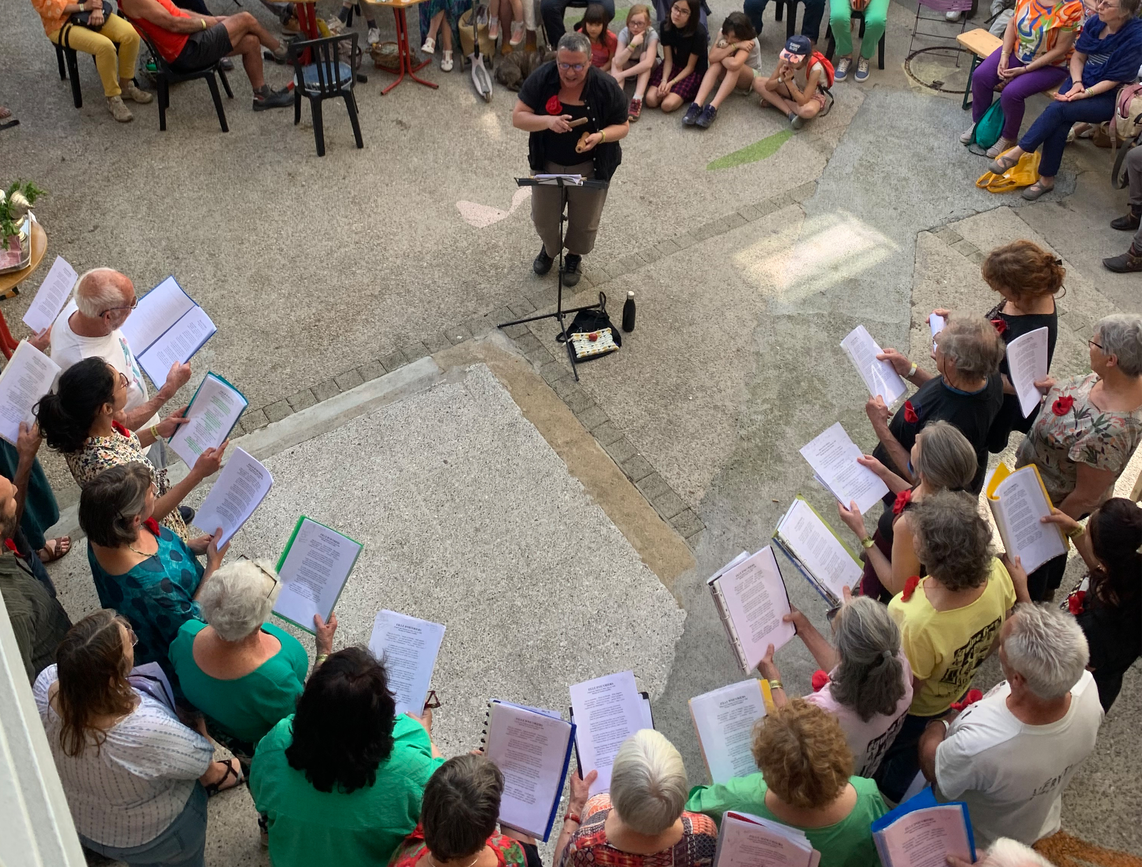 Concert du c(h)œur ouvrier de La Fraternelle Le 22 sept 2024