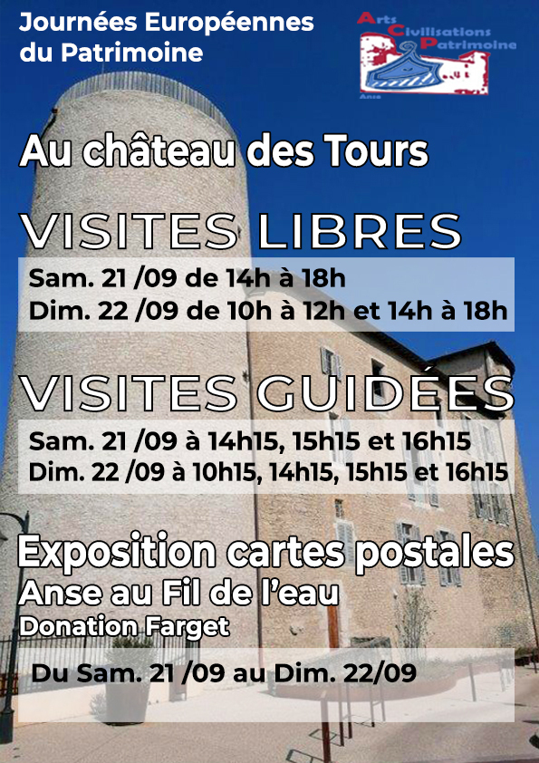 Visites guidées Château des Tours