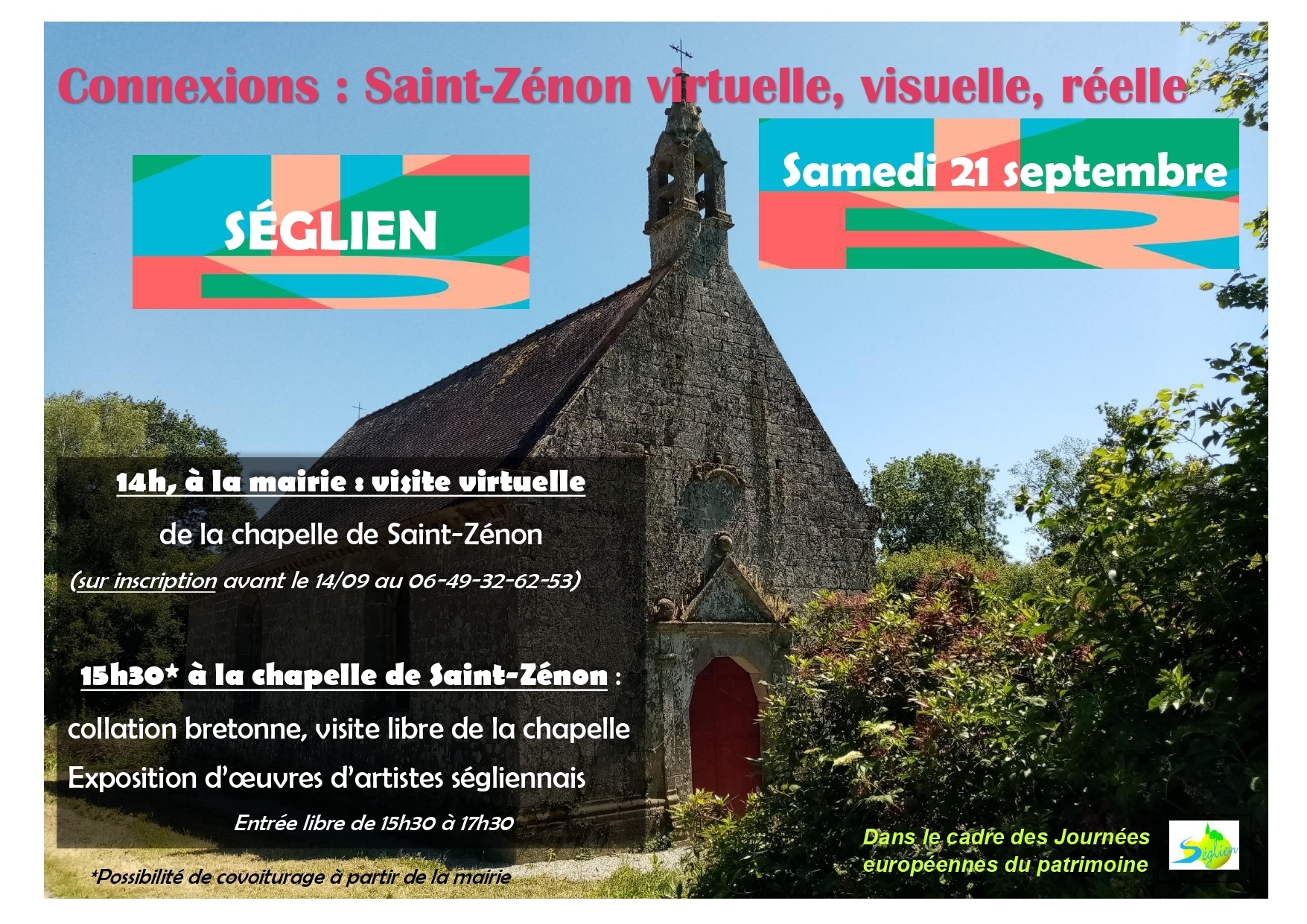 Visite virtuelle de la Chapelle Saint-Zénon Le 21 sept 2024