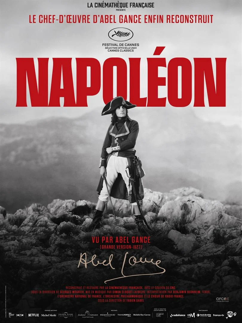 Projection de NAPOLEON VU PAR ABEL GANCE (2 parties) Du 21 au 22 sept 2024