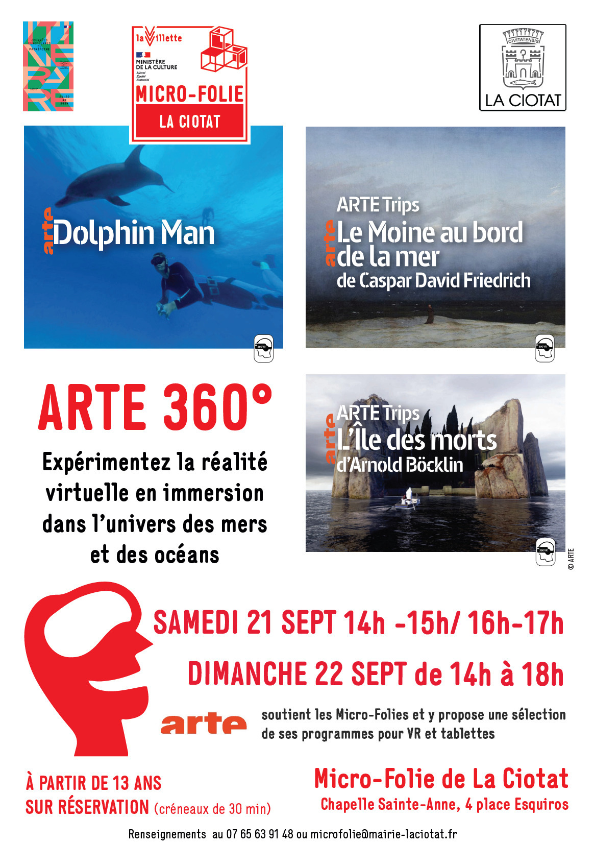 ARTE 360° Du 21 au 22 sept 2024