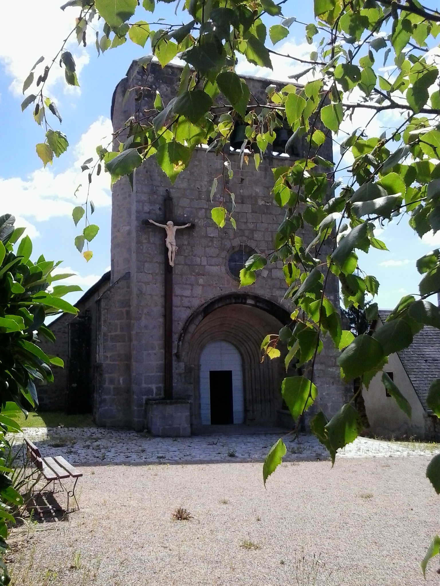 Visite bourg de Saint-Fréjoux