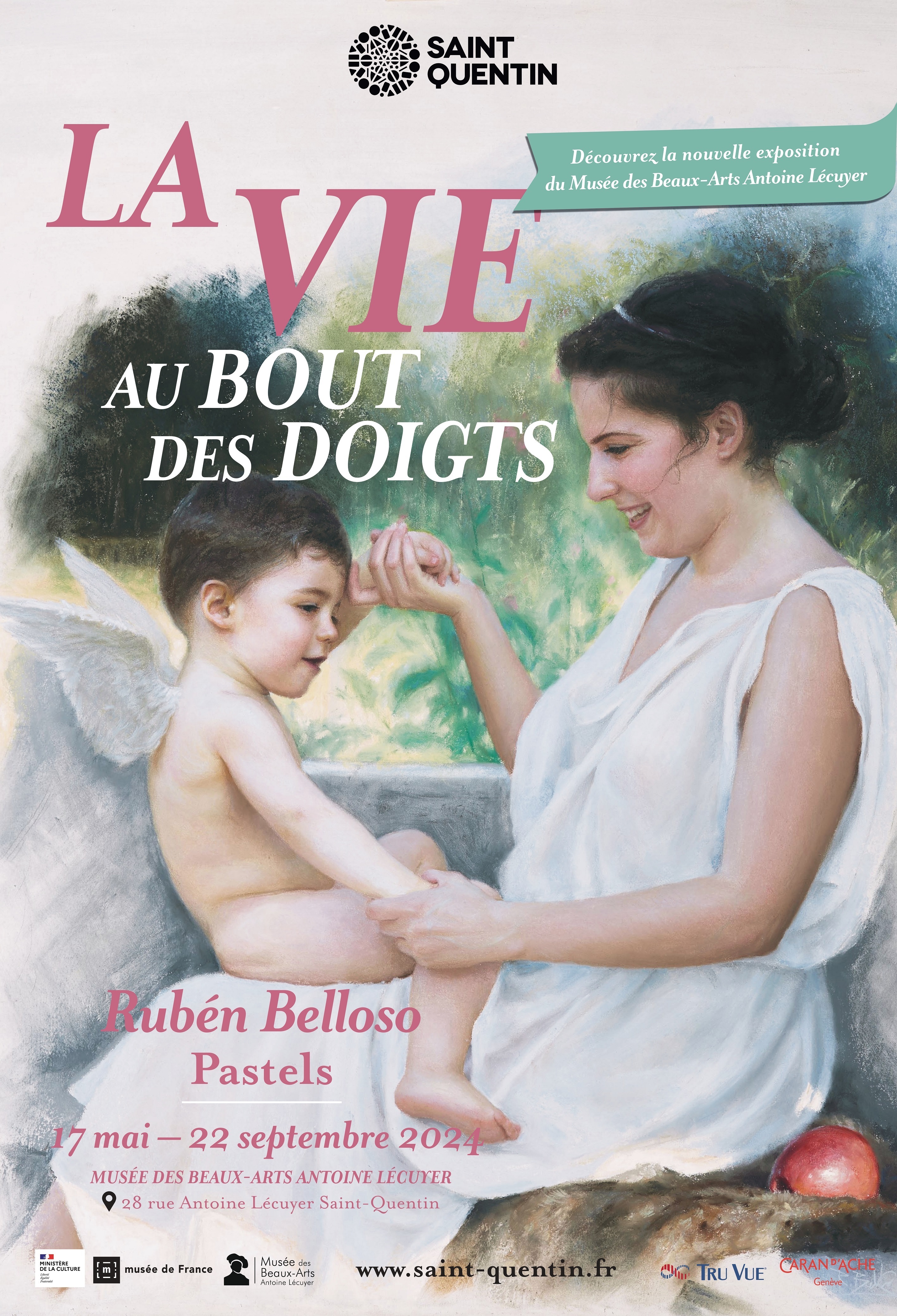 visite libre exposition "la vie au bout des doigts" de Ruben... Du 21 au 22 sept 2024