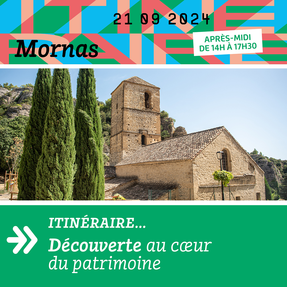 Itinéraire...découverte au cœur du Patrimoine Le 21 sept 2024