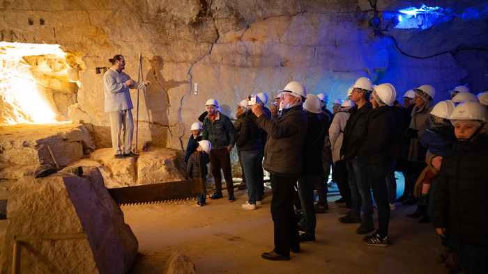 Explorez une carrière souterraine Du 21 au 22 sept 2024