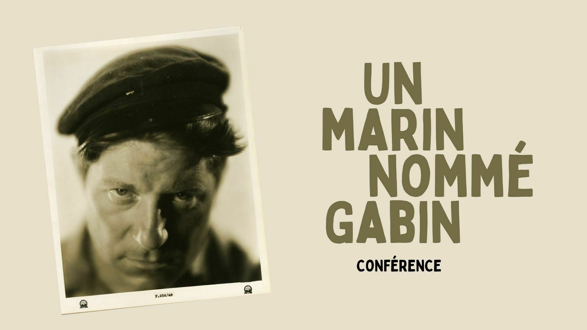 Conférence "Un marin nommé Gabin" Le 22 sept 2024