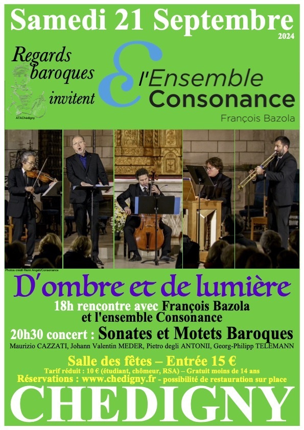 Concert de musique baroque - Ensemble Consonance