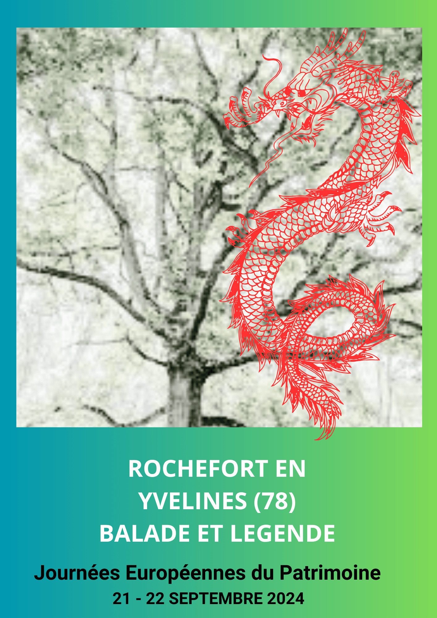 Sortie balade au pays des dragons - Rochefort en Yvelines Du 21 au 22 sept 2024