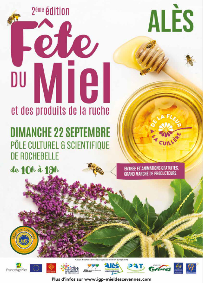 Fête du miel et des produits de la ruche au Pôle... Le 22 sept 2024