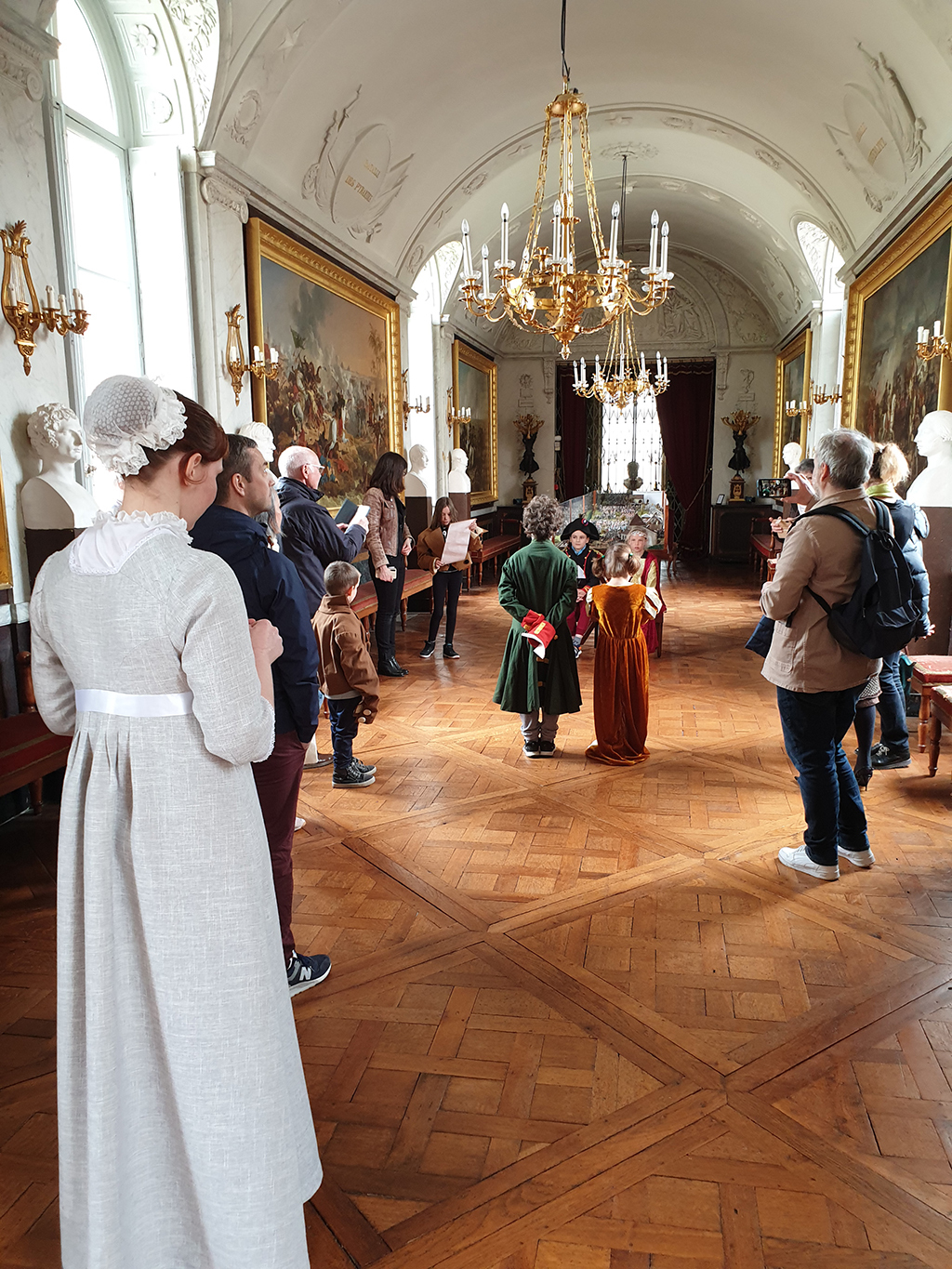 Visite costumée du château de Grosbois « Une vie de Prince »