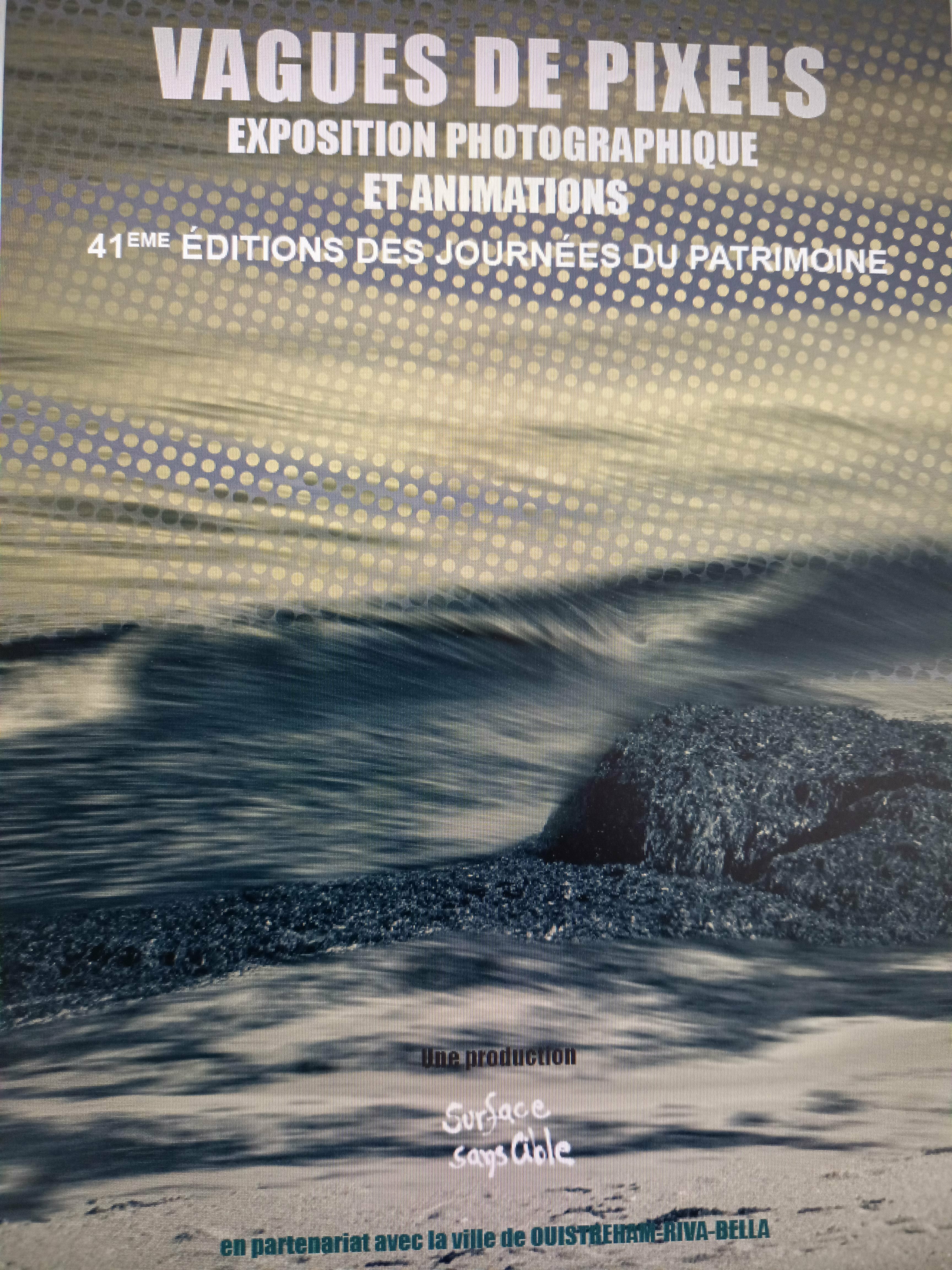 Exposition photographique : vagues de pixels | Journées européennes du patrimoine