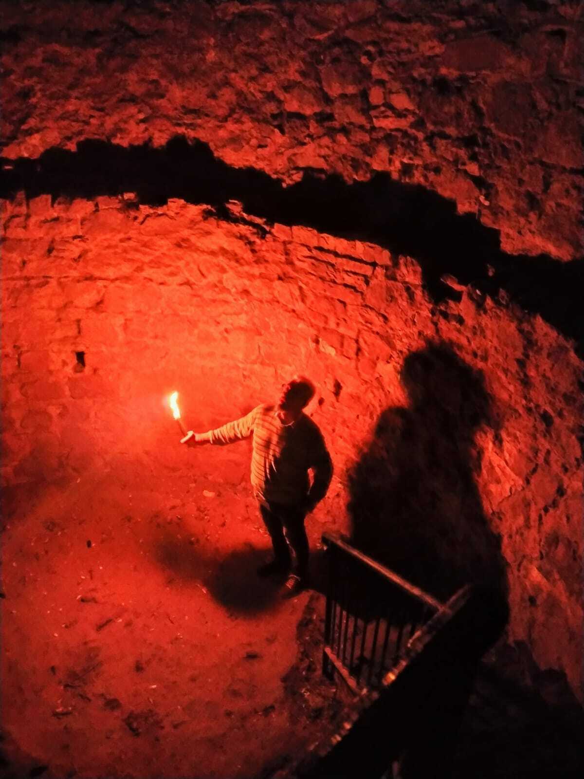 Visite guidée nocturne du château de Bricquebec