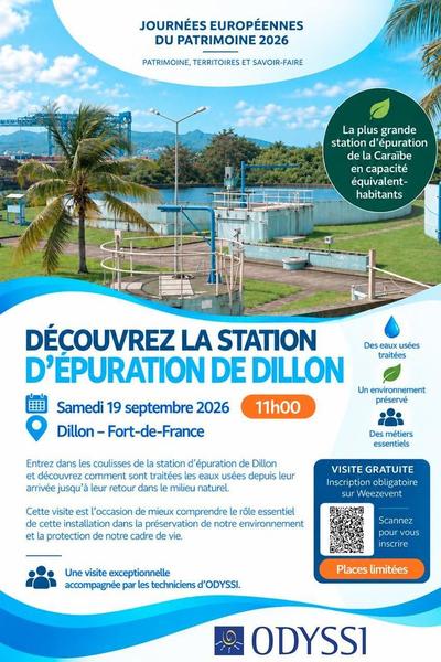 JDP : La Station d'épuration de Dillon :Un Parcours Entre Histoire Et Patrimoine