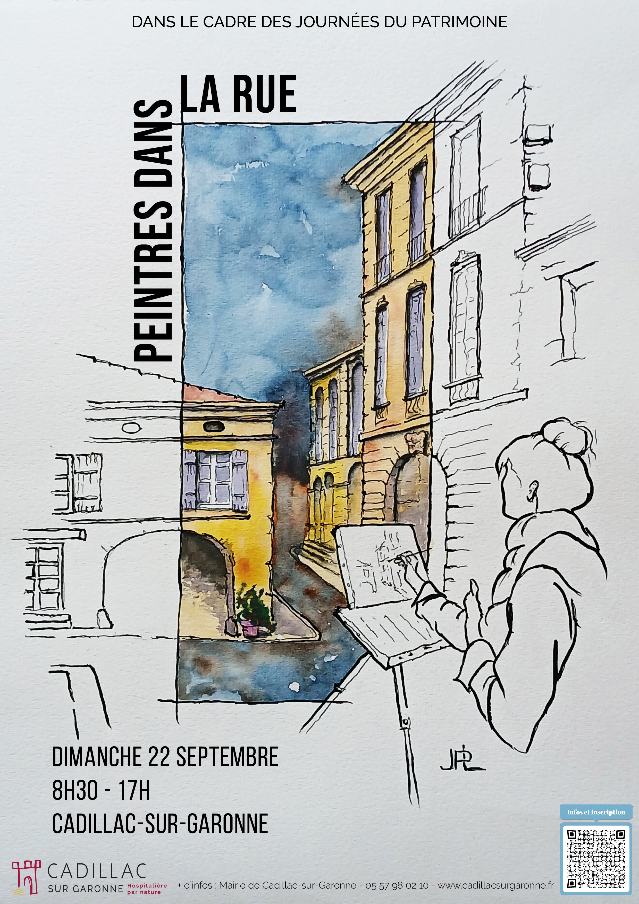 Peintres dans la rue : « concours de peinture »