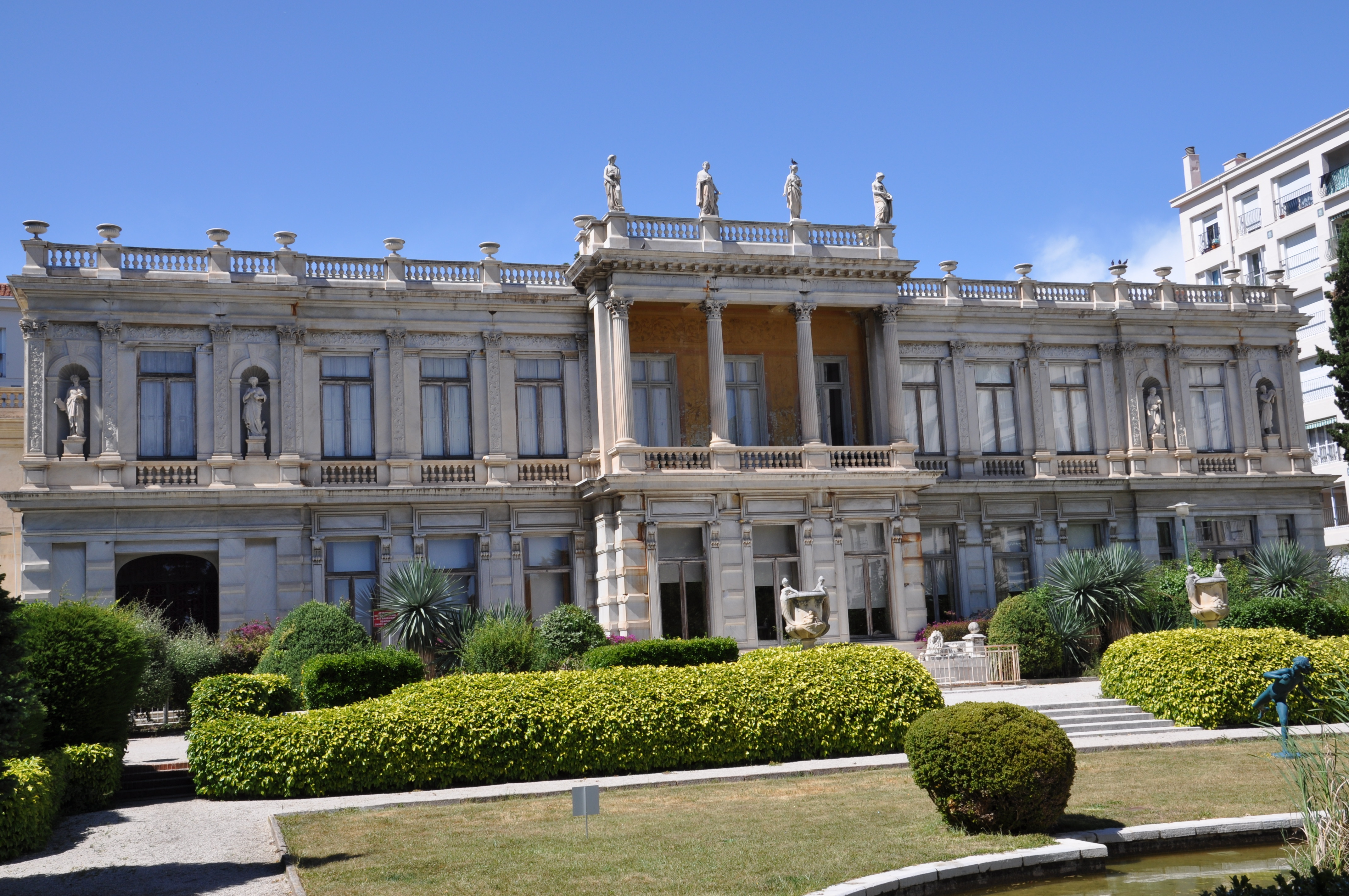 Visites commentées de la villa Les Palmiers (dite "le palais de marbre")