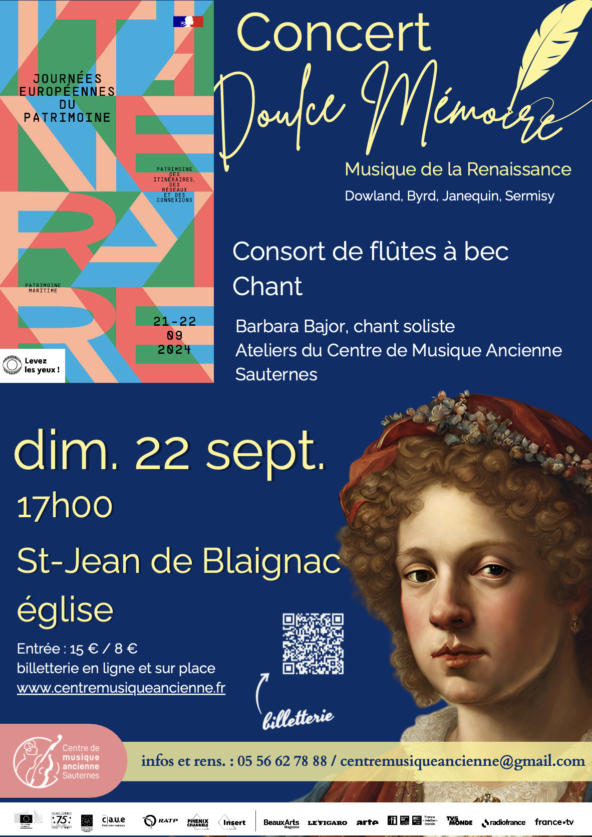 Concert : « Doulce Mémoire - musique de la Renaissance »