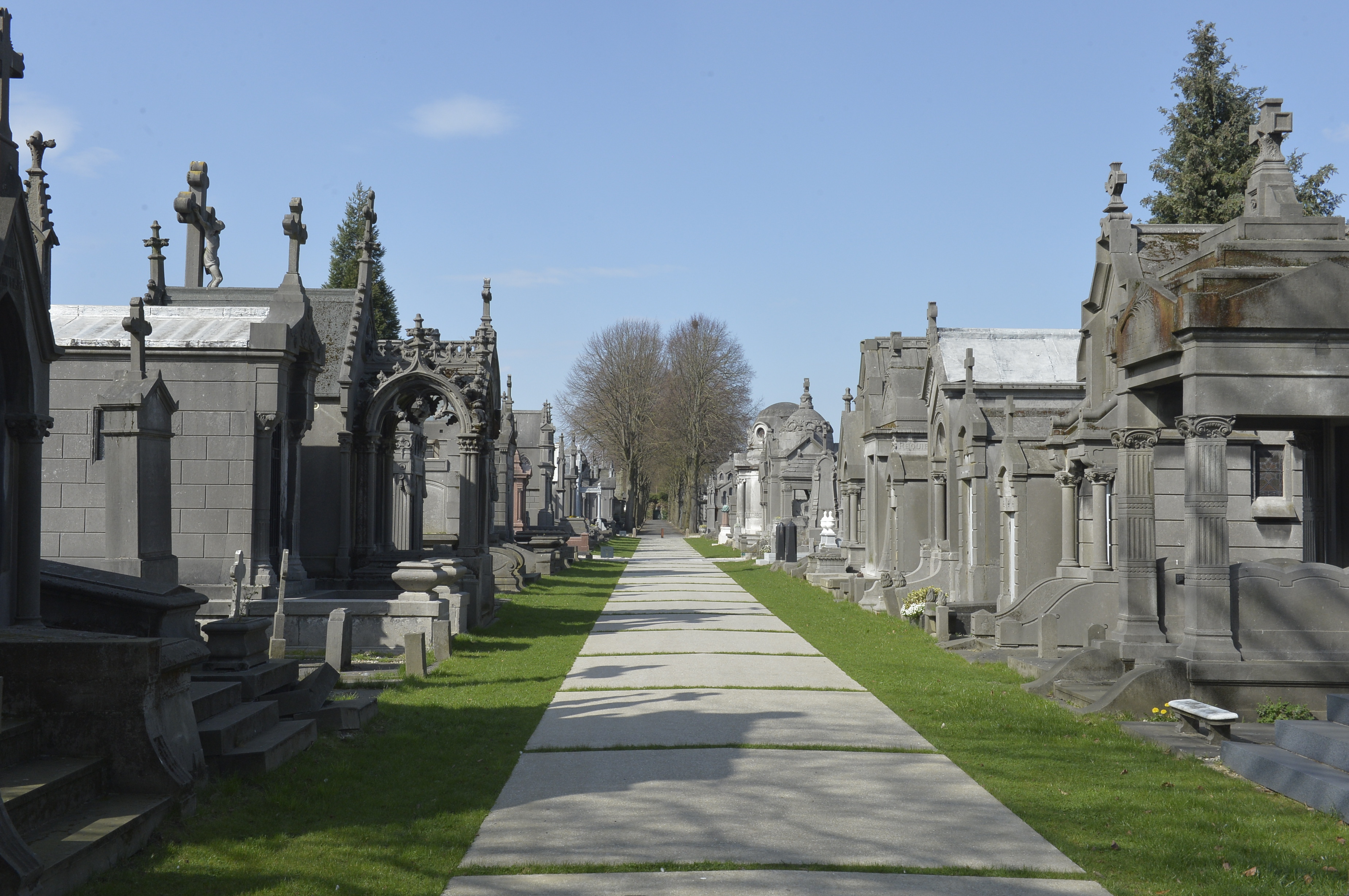 Le cimetière de Roubaix