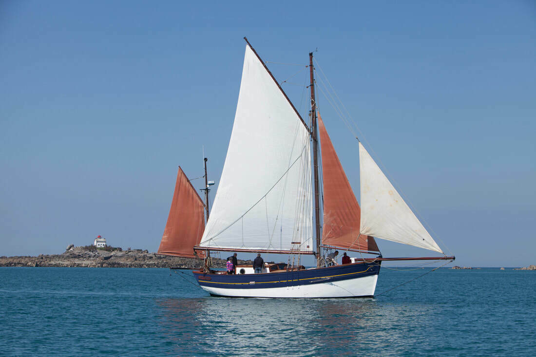 Visite du voilier traditionnel le "Saint-Quay" Le 22 sept 2024