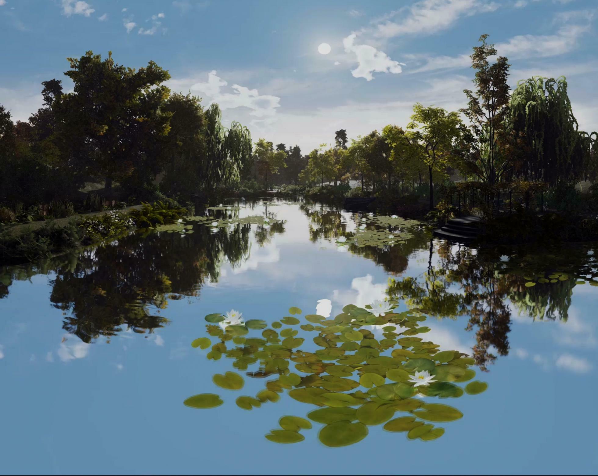 Film en Réalité Virtuelle : Claude Monet, l