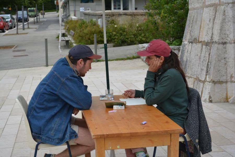 Atelier artistique de Sabine Teyssonneyre