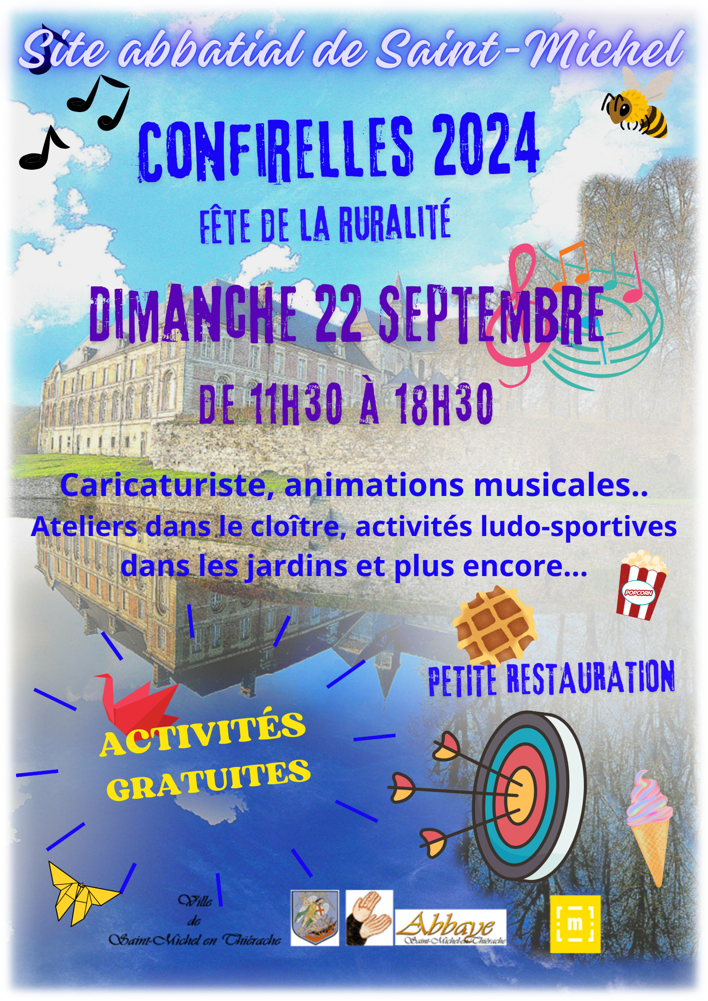 Manifestation "Confirelles" et fête de la Ruralité Le 22 sept 2024