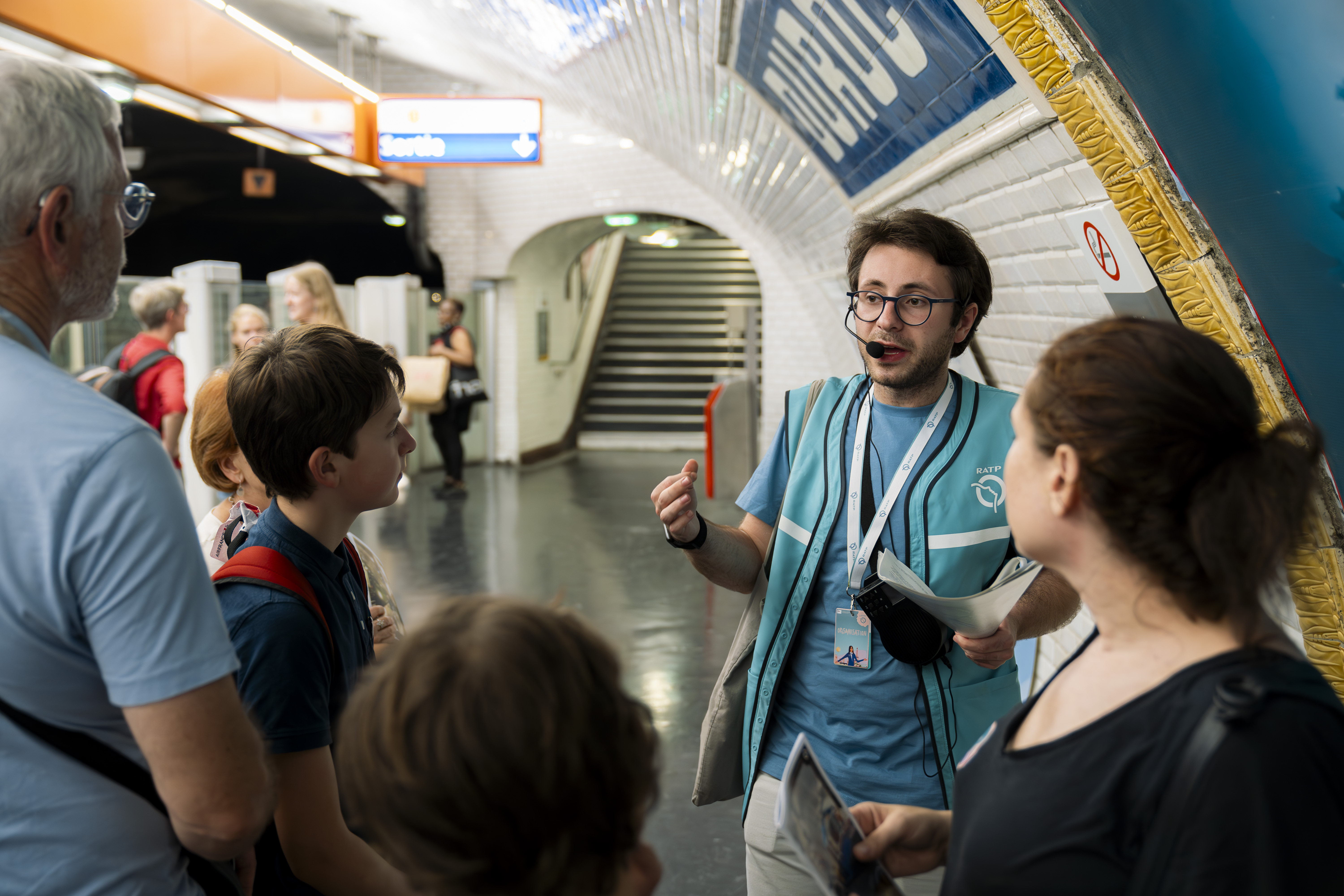 Les parcours commentés dans le métro Du 21 au 22 sept 2024