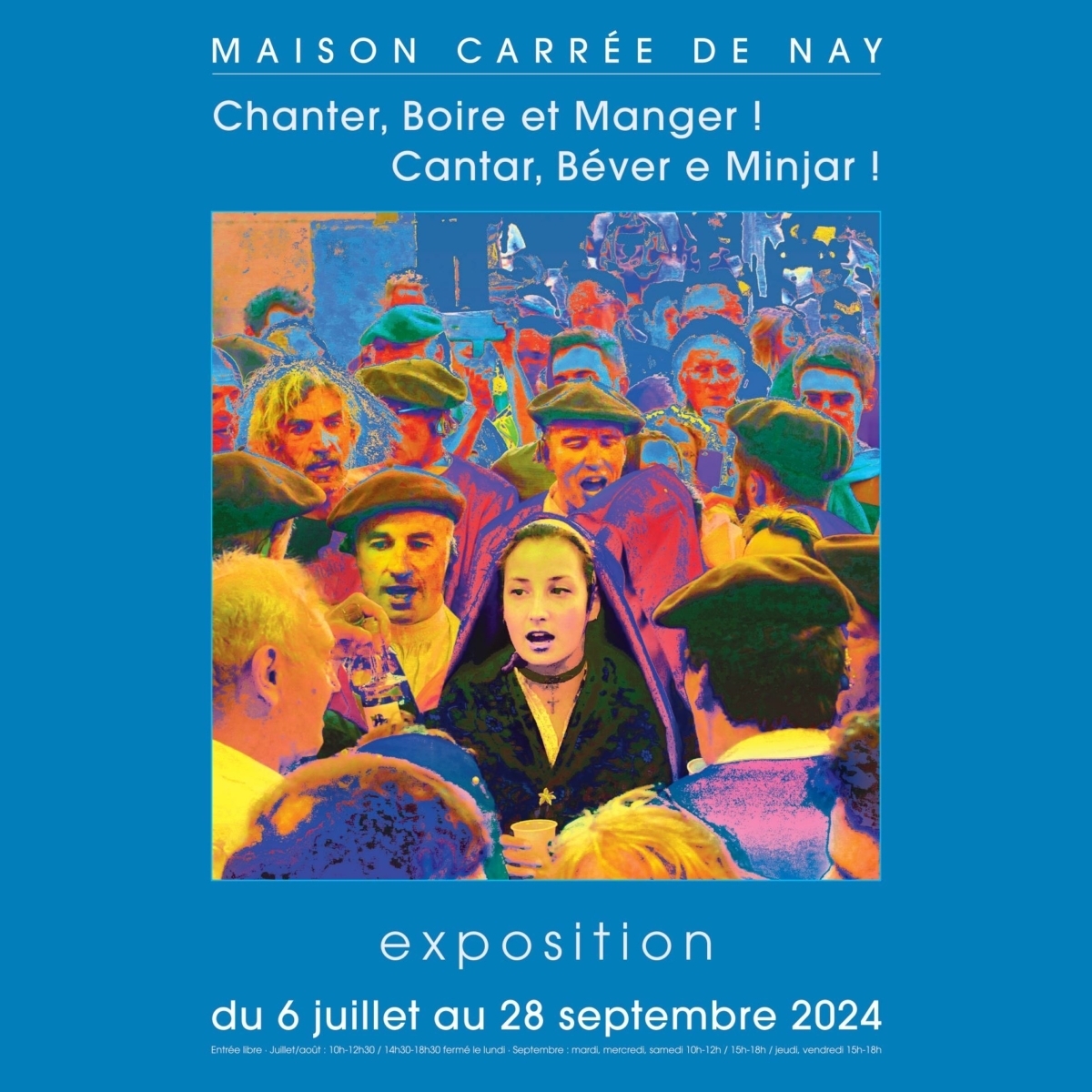 Exposition : « Chanter, Boire et Manger » de la Maison... Du 21 au 22 sept 2024