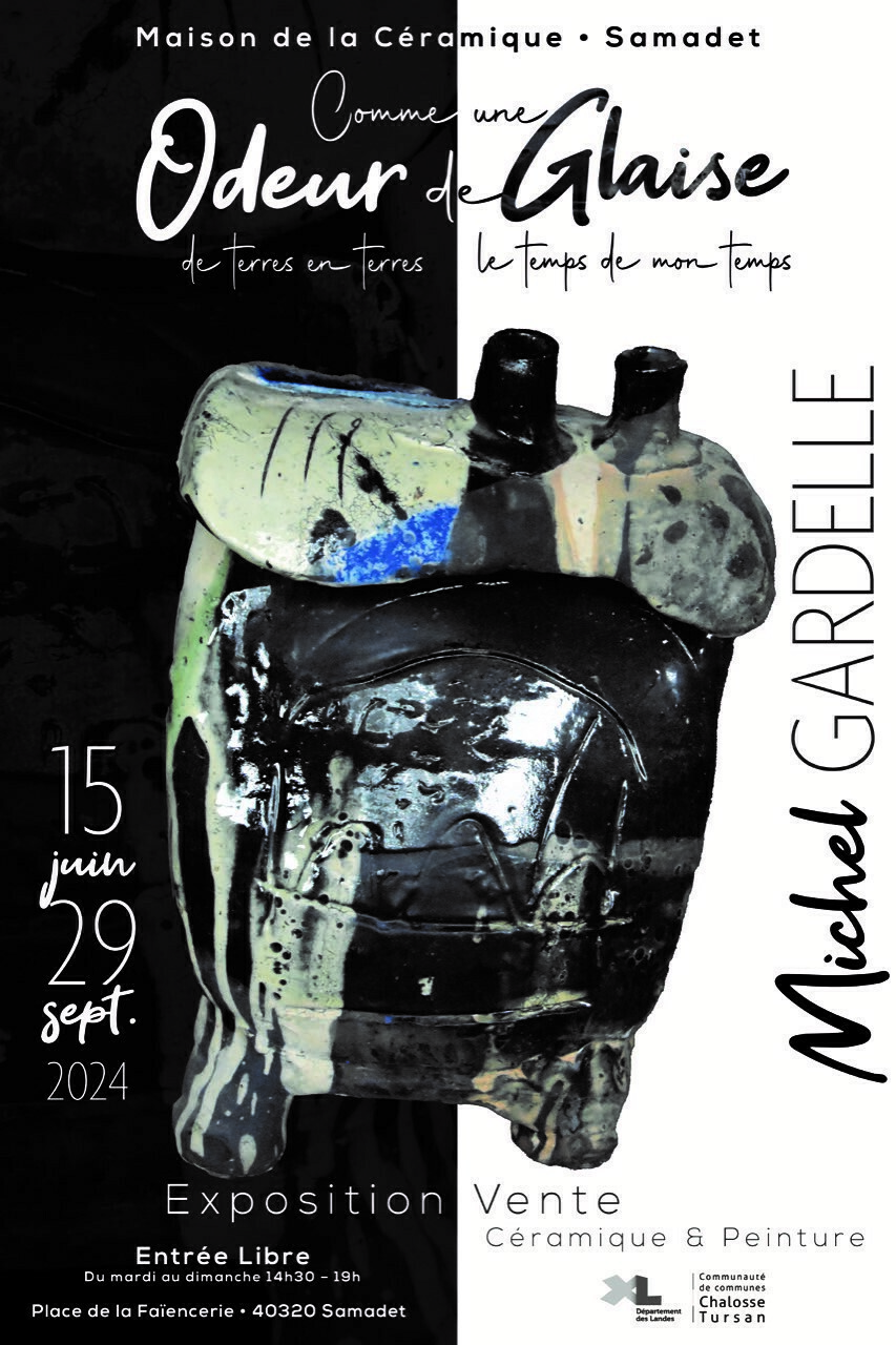 Michel Gardelle expose à la Maison de la céramique Du 20 au 22 sept 2024