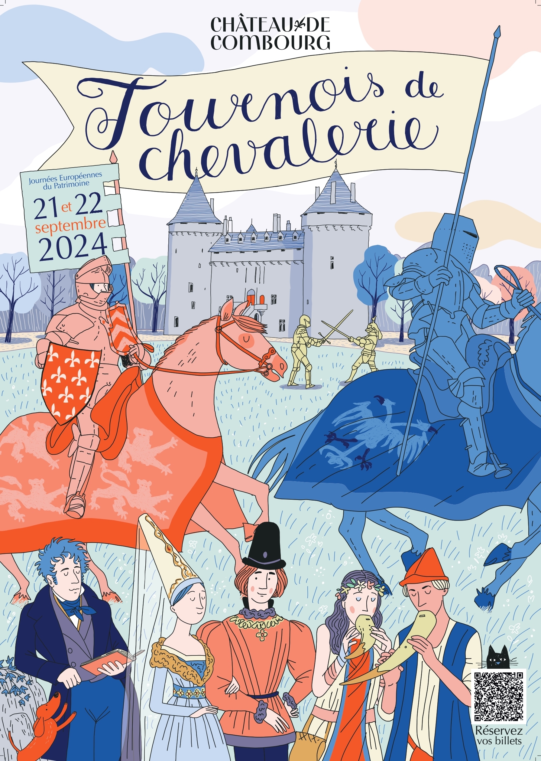 Tournoi de chevalerie au château de Combourg Du 21 au 22 sept 2024