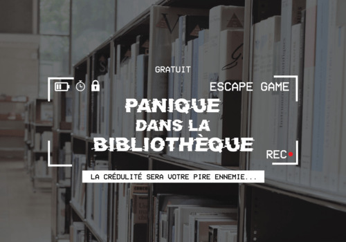 Escape Game : « Panique dans la bibliothèque » Du 21 au 22 sept 2024