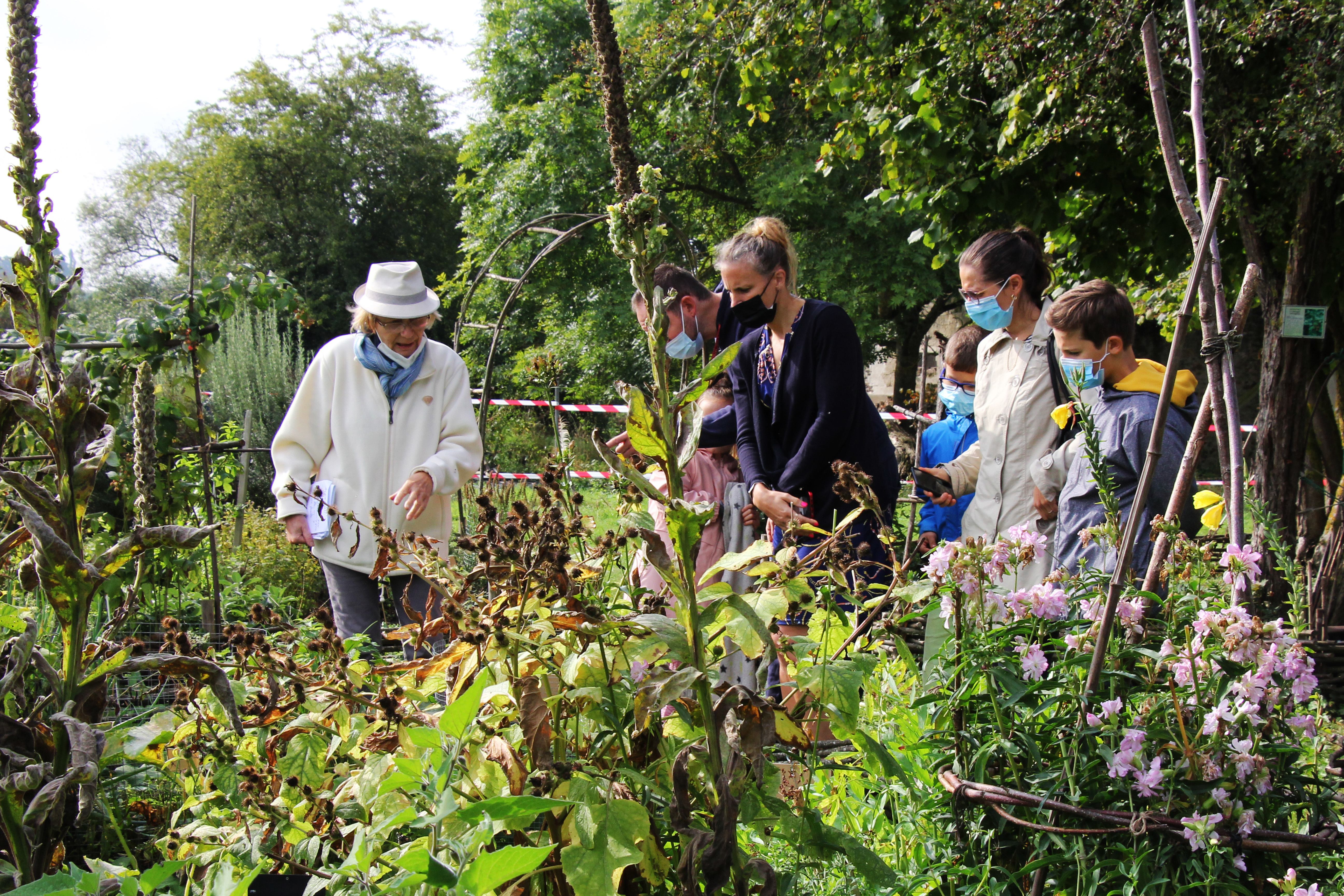 Visite et animation autour du jardin médiéval