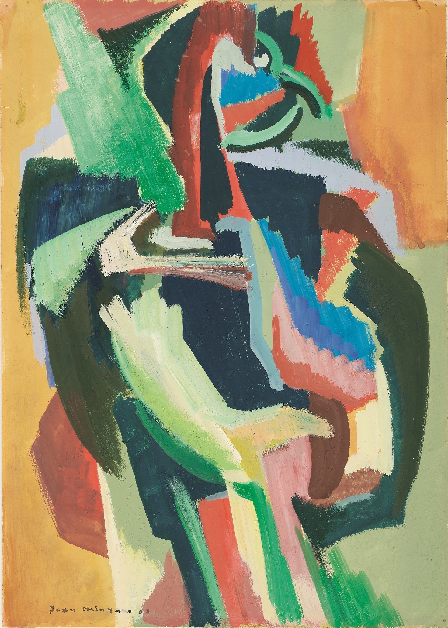 Exposition "Jean Mingam (1927-1987), au rythme de la couleur"